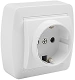 10a,250v SOLERA MUR60U Base de Enchufe, 250 V, Blanco