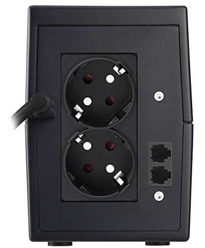 POWERWALKER VI 650 SHL Schuko 650VA / 360W Line-Interactive USV Tower AVR HID LCD - 5