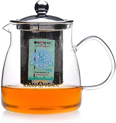 KAMJOVE A-02 Glass Gongfu Teapot With Infuser Mug 500ml