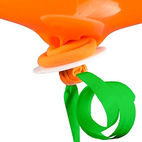Ballonverschlüsse „Helium“ – Grün – 100 Stück – partydiscount24® - 3
