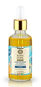 Active Organic Sea Buckthorn Oil for Damaged Hair 50 Ml (Natura Siberica)