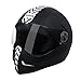 Steelbird Adonis Dashing Full Face Helmet with Silver Sticker (Black, L) RS.875.00