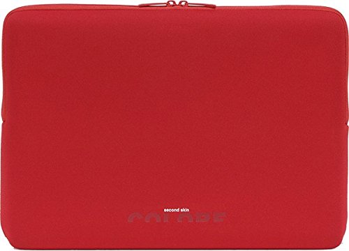 Tucano Second Skin Colore Neopren-H  lle f  r widescreen Notebooks  15 6 Zoll   rot