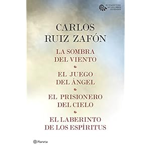 Tetralogía El Cementerio de los Libros Olvidados (pack)