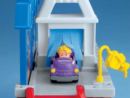 Fisher Price Little People Wheelies Stow N Tow Garage