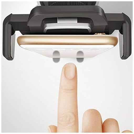 Alexvyan Car Mobile Holder/Stand Adjustable with Windshield/Dashboard/Working Desk Mount with Quick One Touch Technology for Mobile Phones - Image 9