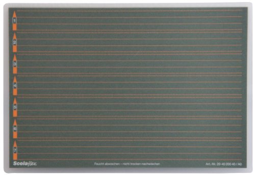Staufen 20040 – Scolaflex Tafel Vorderseite A0 liniert und Rückseite kariert - 2