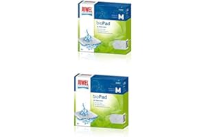Koi-Schneidewind 2 x Original Juwel Bioflow 3.0 Compact/bioPad M Filterwatte, 5er Pack