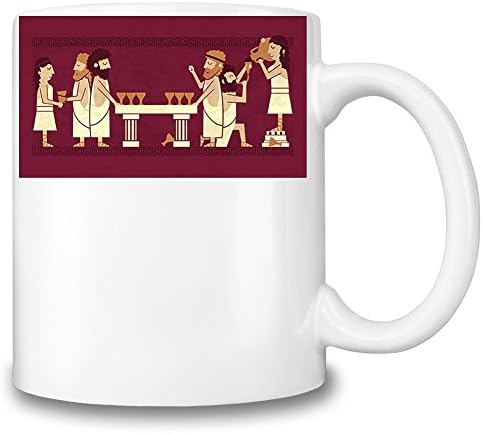 Toga Party Coffee Mug Ceramic Coffee Tea Beverage Kitchen Mugs By Mama Brand