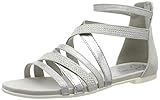 sandalen grau glitzer  MARCO TOZZI Damen 2-2-28116-22 Römersandalen, Grau (Lt.Grey Comb 248), 39 EU