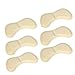 Produktbild VABNEER 3 Paare Schuhe Fersenschutz Einlegesohlen Ferse Pflege Schuhe Fersenschutz Einlegesohlen HighHeels Fersenhalter Kissen Fuß Schutz Fußballen (Schmetterling Hautfarbe)