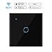Produktbild ONEVER Wi-Fi-Noten-Wand Lichtschalter Panel 1 Gang Wireless Intelligence Wandschalter Unterst¨¹tzung Timing-und Fernsteuerung ¨¹ber APP Arbeit mit Alexa Google-Startseite (EU-Norm)