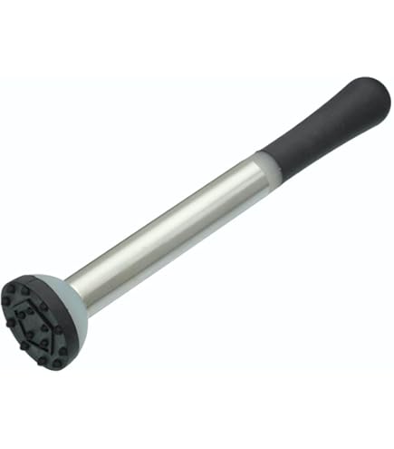 Fdit Cocktail Muddler Stainless Steel Bar Stick Mojito Masher Fruit Mixer Ideal Bartender Tool Barware - View #5