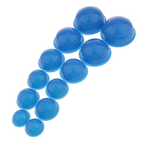 MagiDeal 12pcs Chinese Acupuncture Silicone Vacuum Suction Cup Body Facial Skin Massage Anti Cellulite Cupping Massager Kit Set Blue SUPPER SUCTION POWER RS.780 (45.00% Off) - Amazon