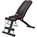 Produktbild ALUK- Multifunktionale Hantelbank, Sit-up-Bank Faltbare Fitness-Training Hantelbank für Ganzkörpertraining, verstellbare Workout Bench