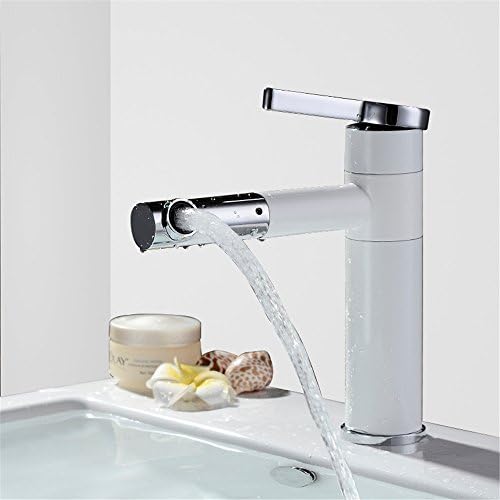 Znzbzt Antique Bathroom Sink Vessel Faucet Basin Mixer Tap Hot and cold single hole basin full brass swivel basin mixer white-on-the-water faucet