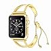 Produktbild MOGOI 38 mm / 42 mm Fashion Edelstahl Metall Armband Ersatz Uhrenarmband für Apple Watch Serie 3/2/1, Gold, Roségold, Silber, 42mm, Gold