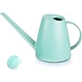 Spnor Watering Can for Indoor Plants, Small Watering Cans for House Plant Garden Flower, Long Spout Water Can for Outdoor Watering Plants 1.8L 60oz 1/2 Gallon (Green)