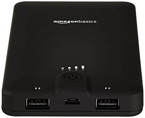 AmazonBasics Powerbank Externes Akkuladegerät, tragbar, 16.100 mAh - 2