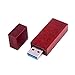 Produktbild MSYOU USB-Stick/Speicherstick aus Bambus und Holz, Rot 32 GB 32 GB 5.3 * 1.2cm