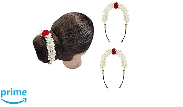 Iyaan Traditional South Indian Gajra For Women And Girls Hair