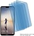 Produktbild 4x Crystal clear klar Schutzfolie für Huawei P20 Lite Displayschutzfolie Bildschirmschutzfolie Schutzhülle Displayschutz Displayfolie Folie