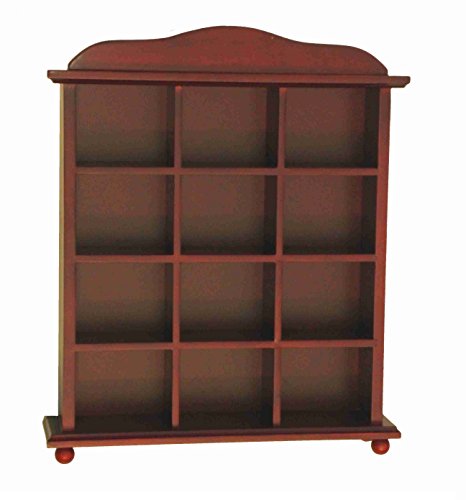 Setzkasten 12 Fächer Holz Lackiert