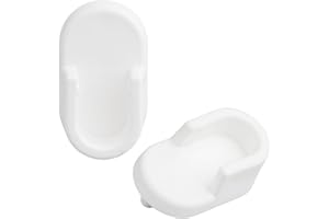 RUDIS-SPAREPARTS Clothes Rail Holder 102116 Suitable as Replacement Part for IKEA TRYSIL HOFORS SYVDE Clothes Rail Holder (Pack of 2)