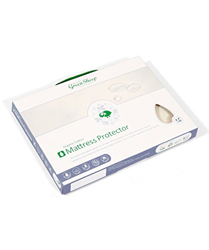 The Little Green Sheep Organic Waterproof Mattress Protector (Moses Basket Size)