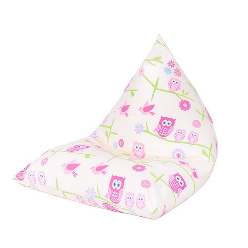 Owls Pyramid Shaped Fun Children's Filled Bean Bag