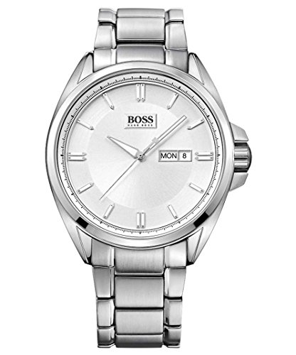 Hugo Boss Herren-Armbanduhr Analog Quarz Edelstahl 1513040