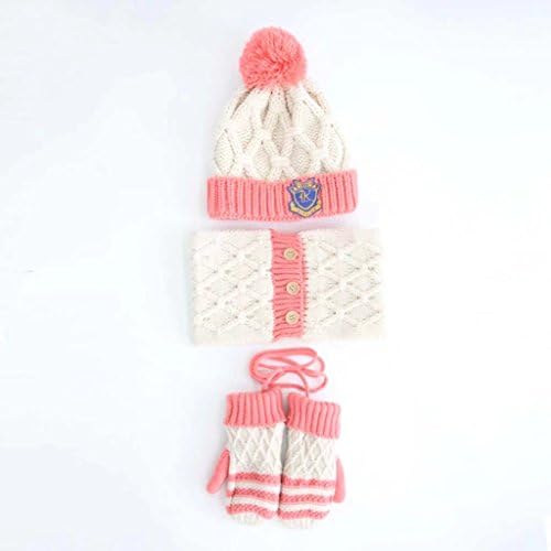 Baby Hat,Cute Baby Toddler Ear Pattern Vertical Stripe Knitted Winter Warm Hat Cap