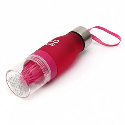 OUTERDO 650ml Sports Früchte Trinkflasche Obst Getränk Infusion Wasserflasche 7 Farben - 3