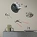Produktbild RoomMates RM - Star Wars VI Raumschiffe Wandtattoo, PVC, bunt, 29 x 13 x 2.5 cm