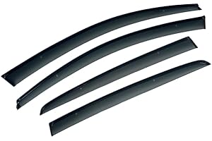 K - KONNEKT Wind Deflector Set for Volkswagen Golf MK6 | Front & Rear | 2009-2013