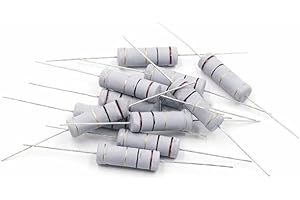 EZQNIRK Resistencia De Película De Carbono 20pcs 2w 5% Tolerancia Resistencia Electrónica Ohm,3K3