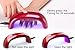 I-Dragon 9W USB LED lamp Light Nail Dryer Cure Ultra Fast Regular Gel Mini Portable USB LED Nail Dryer