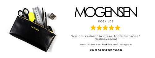 MOGENSEN Kosmetiktasche ‚Roskilde‘ Echtleder Beauty Case Federmäppchen Kosmetiktäschchen - 5