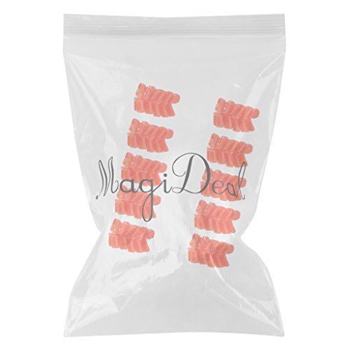 MagiDeal 10 Stück Fee Garten Miniatur Segen Neues Jahr Muster Statue Ornamente Mikro Landschaft Bonsai Pot Dekor - Feuerwerkskörper