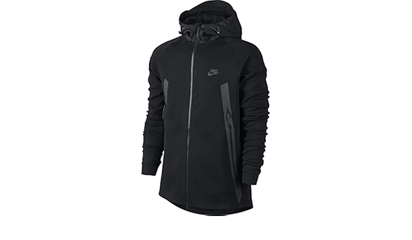 nike tech fleece windrunner black