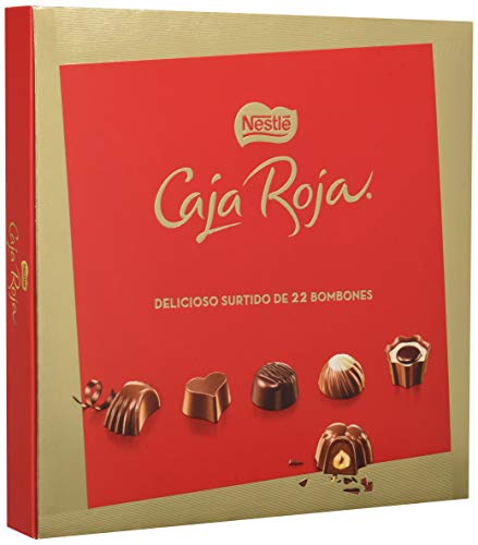 Nestlé caja roja bombones de chocolate