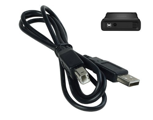 Hochwertige – USB 2.0 A zu Typ B Kabel – funktioniert mit externe Desktop-Festplatten – funktioniert mit Western Digital, Transcend, LaCie, Toshiba, Buffalo, Freecom, Iomega, WD Desktop USB-Festplatten