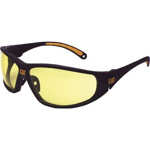 Schutzbrille CAT Tread 112, gelb getönt