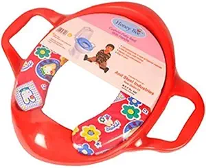TOYDIRECT Baby Potty Seats with Handle||Pot||Chair||Potty Toilet Trainer Seat for Toddler Boys Girls {RED)