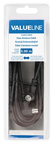 Preisvergleich Produktbild Valueline vlsb40100b50 Kabel 5 m schwarz
