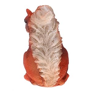 PETSOLA Ornamento di Scoiattolo Statua in Miniatura di Resina Animale da Giardino di PETSOLA PETSOLA Ornamento di Scoiattolo Statua in Miniatura di Resina Animale da Giardino di - immagine 5