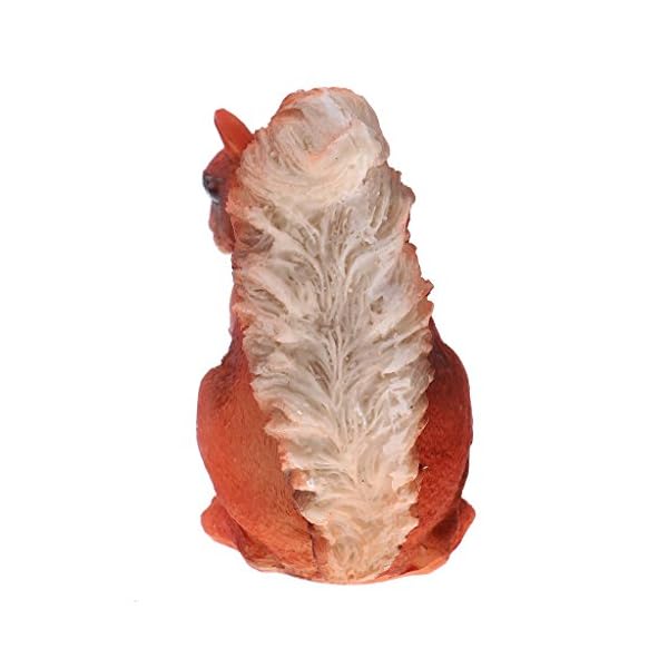 PETSOLA Ornamento di Scoiattolo Statua in Miniatura di Resina Animale da Giardino di PETSOLA PETSOLA Ornamento di Scoiattolo Statua in Miniatura di Resina Animale da Giardino di