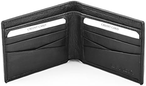 SPADA Slim Orignal Leather Wallet - Black