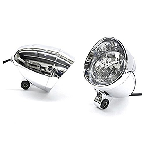 Dlll universale moto Custom Chrome Passing nebbia faro testa luce per Yamaha v-max Vmax V max Vmx 1200