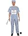 Produktbild Herren Erwachsenen Gefangenen überführen Billig Party Outfit Kostüm Extra Large